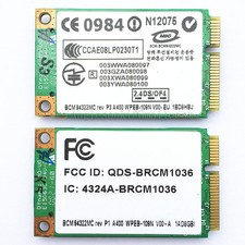 Broadcom BCM94322MC HP 487330-001 Dual Band WIRELESS-N WIFI CARD replace AR9280 picture
