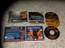 Lot of 3 PC Games: 2 copies of Mummy Tomb of the Pharaoh & Frankenstein  picture