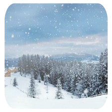 WINTER THEMED OPT 1 MOUSEPAD MOUSE PAD THICK 9