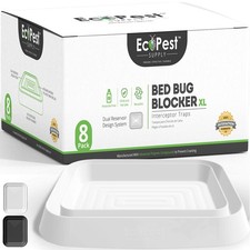 Bed Bug Interceptors – 8 Pack | Bed Bug Blocker (XL) Interceptor Traps | Extra L picture