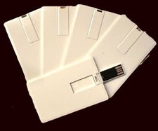 5 Pieces Blank Business Cards USB 1GB Flash Drives each card (5 GB of memory) picture