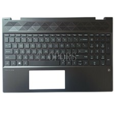 Palmrest Cover Keyboard NEW FOR HP 15-CR0079NR/15-CR0095NR/15-CR0064ST picture