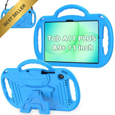 Kids Shockproof Handle Stand Case For Samsung Galaxy Tab A11 Plus A9 Plus Blue picture