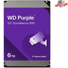 6TB WD Purple Surveillance Hard Drive - 128MB Cache & SATA 6 Gb/s Performance picture