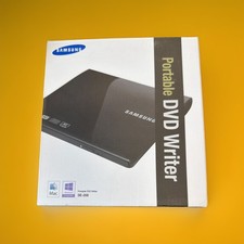 Samsung Portable DVD Writer Model SE-208DB Complete With Manual, Software & USB picture