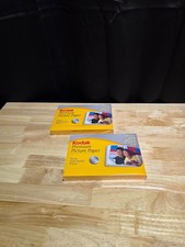 Lot of 2 Kodak Premium Picture Paper – Satin Finish – 4x6 – 75 Sheets Each – New picture
