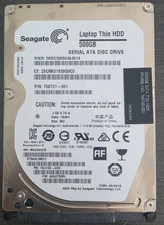 756731-001 HP 500GB 7.2K SATA 3Gbps 32MB 2.5” HDD ST500LM021 1KJ152-020 - GOOD picture