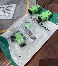 Cerrxian SC Single ode Fiber Optic Coupler (Green ; 4 pack) picture