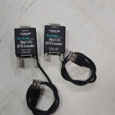 Black Box ACU7025A-L Mini CATx KVM Extender USB RJ45 Local Link Lot of 2 picture