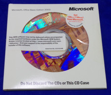 Unused NEW Microsoft Office Basic Edition 2003 CD with Activation Code picture
