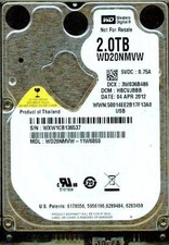WD20NMVW-11W68S0,  DCM: HBCVJBBB  WESTERN DIGITAL 2TB, USB 3.0 picture