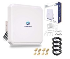 Maswell 4MIMO Ultra: 4G LTE 5G Panel Antenna, 10dBi High Gain 4X4 MIMO External picture