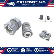 OKLILI Scanner Brake Roller + Pick Roller for Fujitsu fi-6130 fi-6230 fi-6140 picture