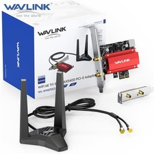 WAVLINK WiFi 6E PCIe Network Card AX5400 Intel AX210 Desktop WIFI Adapter BT5.3 picture