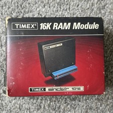 Vtg. Timex Sinclair 1016 16K RAM Memory Module Model  M331, in the Original Box picture