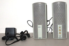 Yamaha YST‑M15 Powered Multimedia Speakers w/Power Adapter – Tested & Working picture