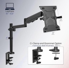 VIVO Universal 10 to 15.6 inch Laptop Mount for Desk Tension Arm STAND-V101L picture
