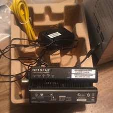 NETGEAR CM500 DOCSIS 3.0 Cable Modem 680 Mbps, Gigabit Ethernet, Black picture