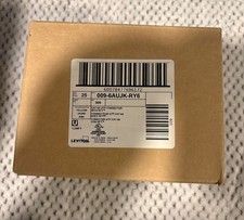 Leviton Cat 6A 009-6AUJK-RY6 Yellow QTY=25 picture