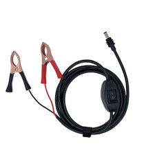 12V-24V 30A Crocodile Clip DC Power Lead for Starlink Mini with Switch picture