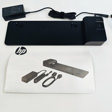 HP UltraSlim Docking Station G2 D9Y32 | 4x USB 3.0 | VGA & DisplayPort | LAN picture