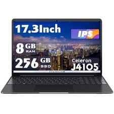 SGIN 17.3 '' Laptops with 8GB RAM 256 GB SSD Computer Up to 2.8 GHz computer picture