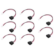 8pcs Type-C to PH2.0 Extension Cable, Square Female USB-C Socket to 2 Pin, 4