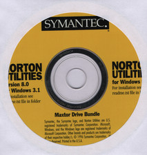 Norton Utilities 8.0 Software Windows 3.1 95 PC CD-ROM (1996) by Symantec picture