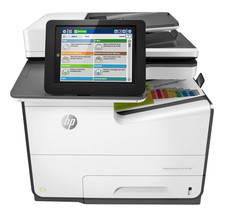 HP PageWide Enterprise Color MFP 586dn Laserjet Printer w/ Ink, Tested picture