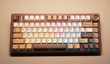 Muted + Thocky Aula F75 | Custom Modded 75% Wireless/Wired Keyboard picture