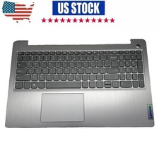 For Lenovo ideapad 3-15ITL6 15ALC6 Gray Palmrest Keyboard Touchpap 5CB1B65660 picture