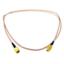 WiFi Antenna Extension Cable RP-SMA Hole to Pin Adapter Wire 6.6ft RG316 Cord picture