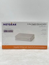 NETGEAR GS205-100PAS 5-Port Gigabit Ethernet Switch - Brand New picture