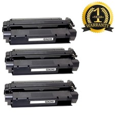 3PK Q2624X High Yield Black Toner Cartridge Compatible with HP (24X) 1150 picture