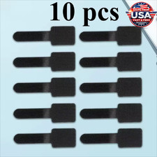 10pcs Self Adhesive Cable Clips Cord Organizer Wire Holder Desk Cable Management picture