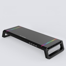 ICE COOREL T1 Laptop Stand Foldable RGB Cooling Rack 4 USB 2.0 Ports picture