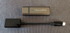 XtremPro Portable USB DAC Headphone Amplifier - Grey X1 - w/ USB C Adapter READ picture