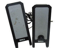 Dell A225 USB Powered 2 Computer Desktop Speakers 3.5 mm Jack - Read Desc picture