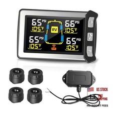 RV Tire Pressure Monitoring System, Gen 2 Tire Pressure Monitor with 4 Sensors picture