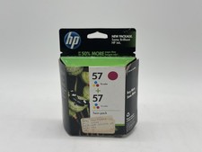 HP 57 (C9320FN) Twin Pack Tri-color Ink Cartridges OEM picture