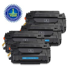 4Pack CE255X Toner For HP 55X LaserJet P3015 P3015d P3015n P3015dn P3015x Black picture