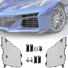 Upgraded Front Radiator Guards Grille for Corvette C8 Stingray Large picture