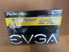 EVGA Nvidia GeForce 210 512mb DDR2 PCI-E 2.0 Graphics Card Sealed C90 picture