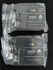 IKONG LC203XL Printer Ink BLACK 2 Pack New Sealed  picture