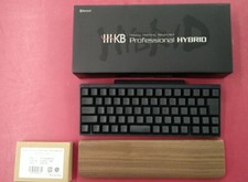 PFU Wireless Keyboard Model: PD-KB820BS Black Tilt Adjustable Body and box picture