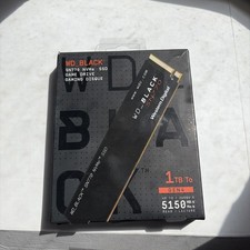 AS-IS BAD WD BLACK SN770 WDBBDL0010BNC 1TB NVMe PCIe Gen4 Solid State Drive SSD picture