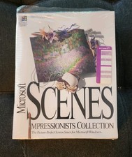 Microsoft Scenes Impressionist Windows 3.1 Collection 3.5