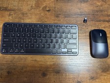 Satechi Slim CEX1 Wireless Keyboard & Mouse Combo, Bluetooth, Space Black picture
