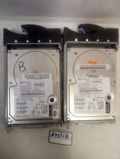 -2x IBM 73.4GB Ultra160 10K 06P5756 06P5760 HARD DRIVE W/CADDY @@@  picture