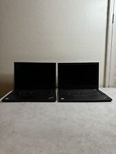 LOT OF 2 Lenovo ThinkPad T480 14” Touch i5-7300U 2.6GHz 8GB RAM READ picture